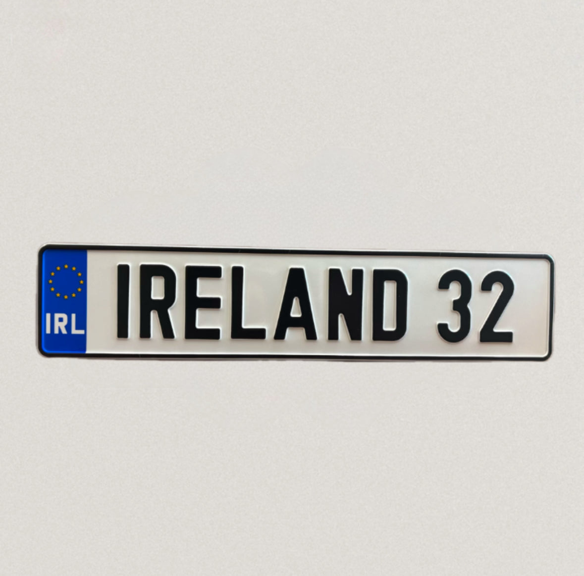 Ireland 32 Car Replica Reg Plate