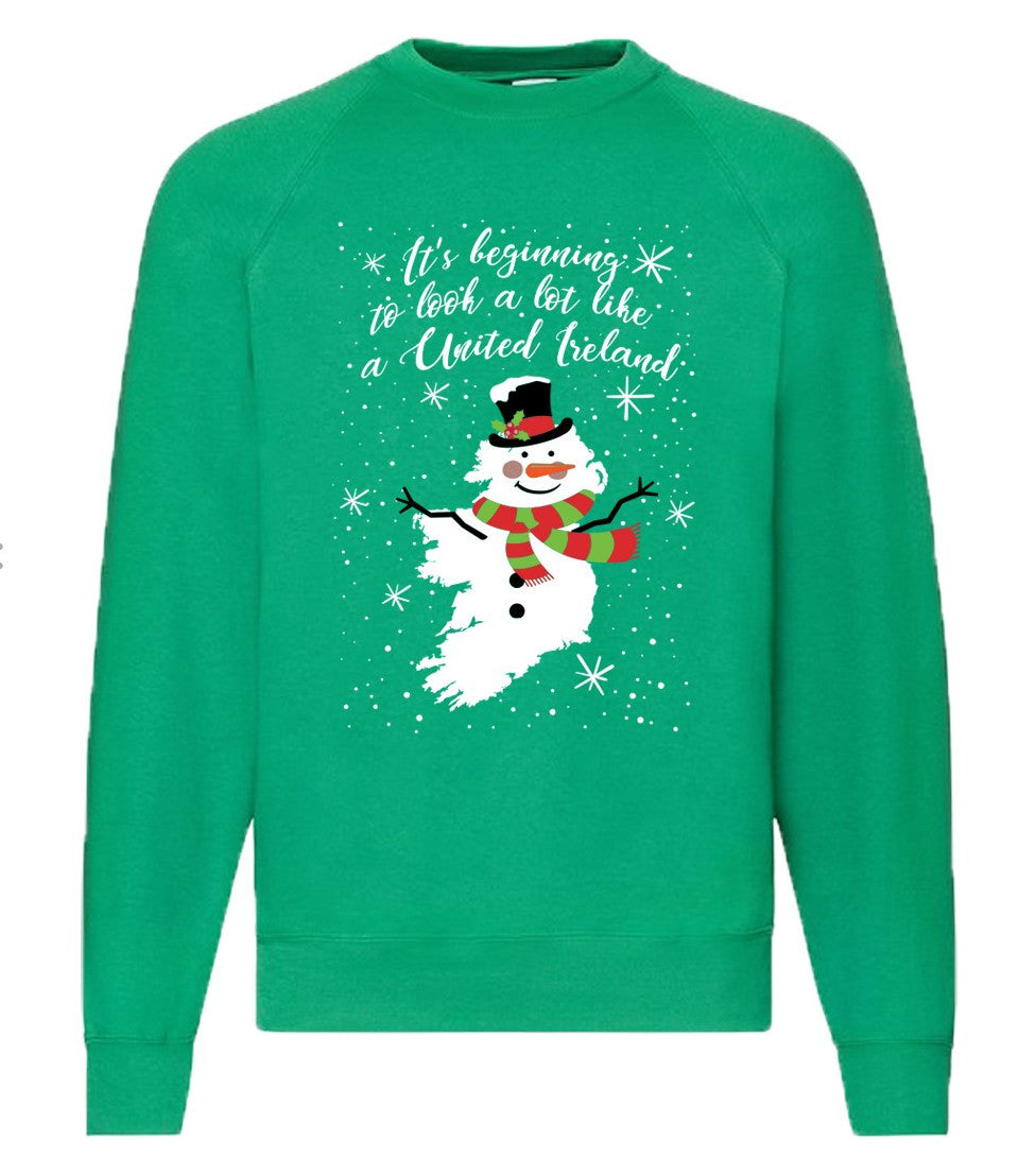 It's Beginning To Look Like A United Ireland Christmas Jumper