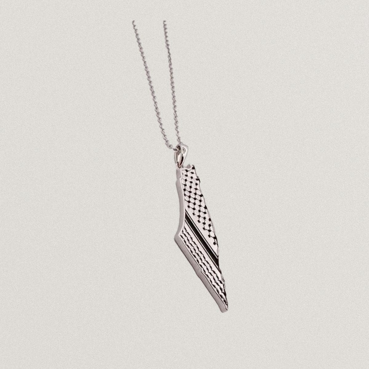 Palestine Map Pendant