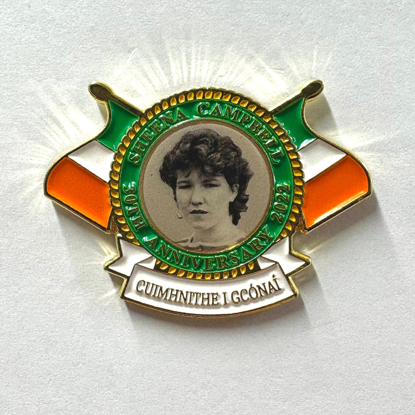 Sheena Campbell 30th Ann Badge