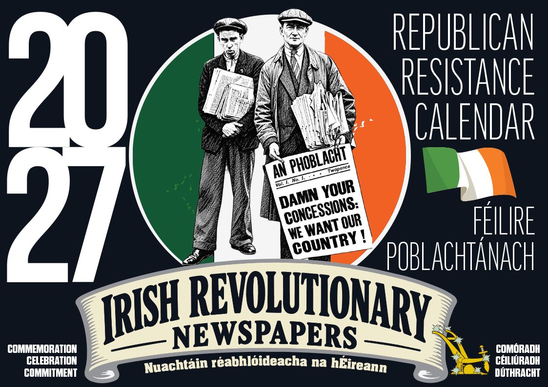 Republican Resistance Calendar 2027/ Féilire Poblachtánach 2027