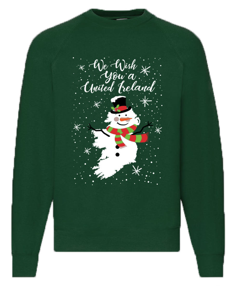 We Wish You A United Ireland Christmas Jumper