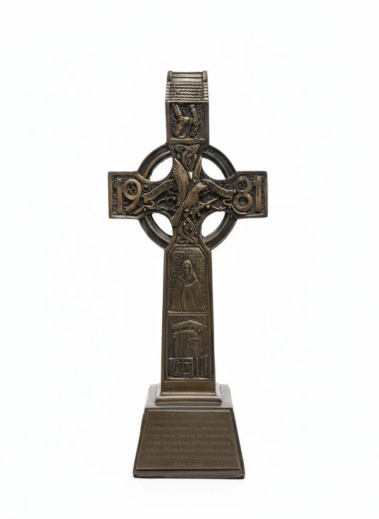 Hunger Strikers Celtic Cross (Bronzed)