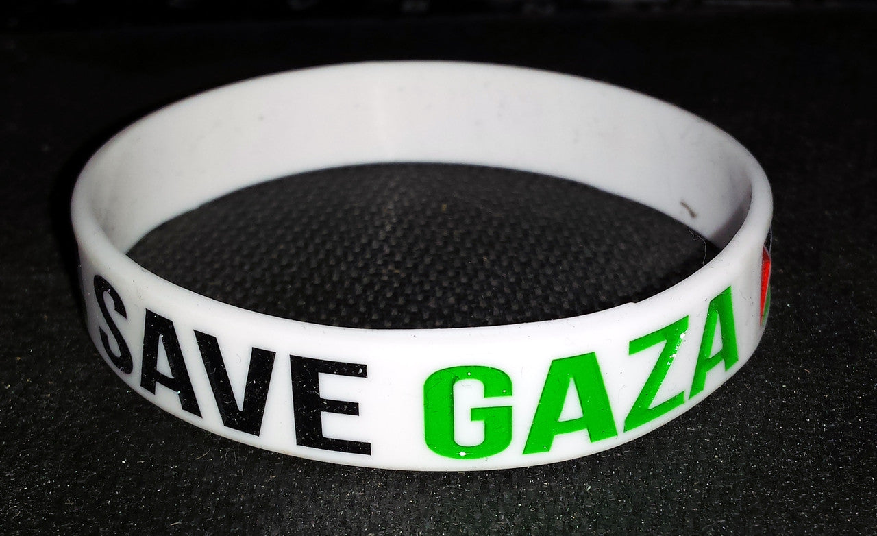 Free Palestine-Save GAZA Wristband