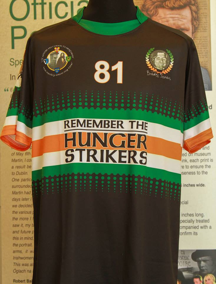 Bobby Sands-Remember The Hunger Strikers Jersey