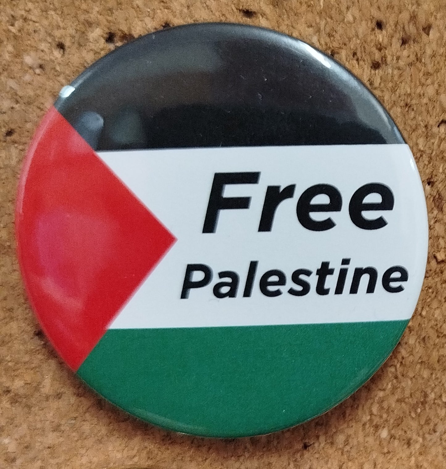 Free Palestine Button Badge