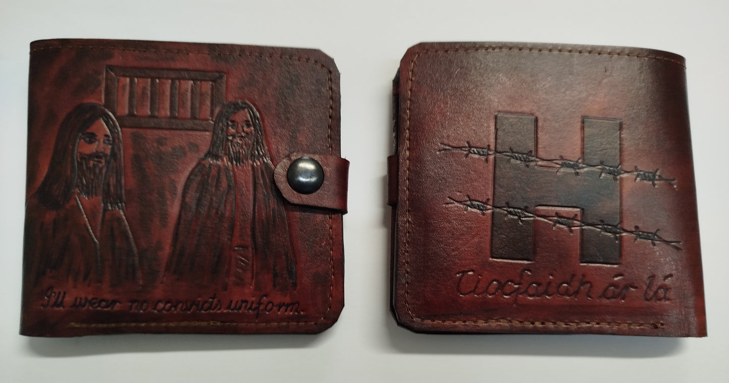 Handmade Leather Wallets  Made by Ex POW