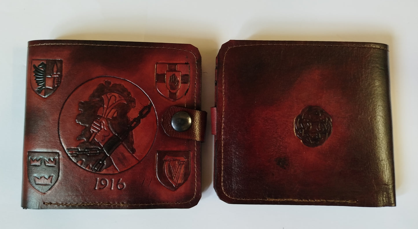 Handmade Leather Wallets  Made by Ex POW