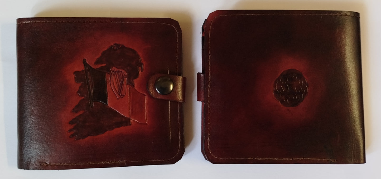 Handmade Leather Wallets  Made by Ex POW