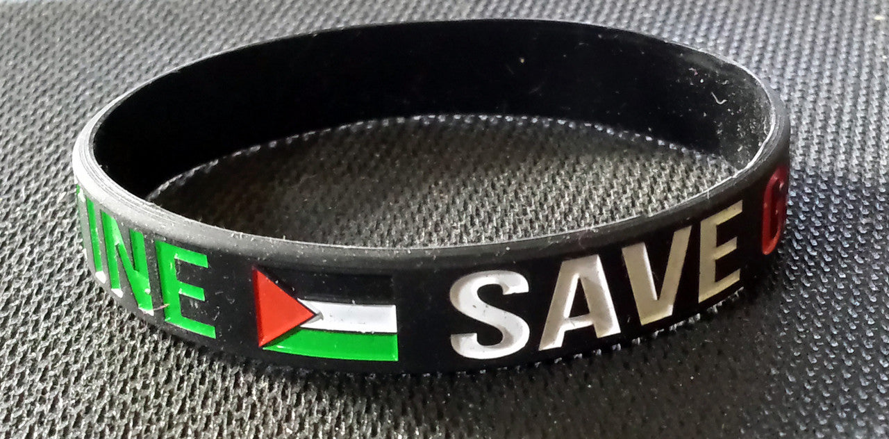 Free Palestine-Save GAZA Wristband