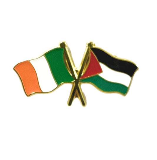 Ireland & Palestine badge