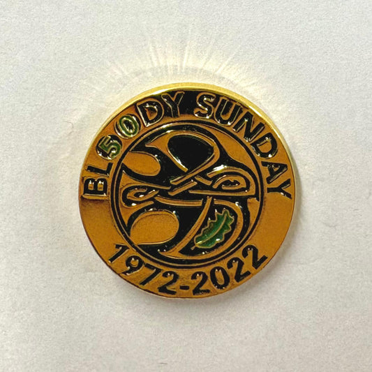 Bloody Sunday 50th Anniversary Badge