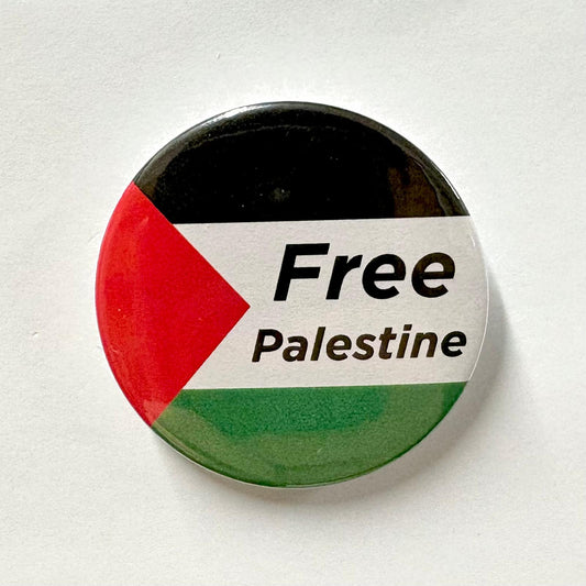 Free Palestine Button Badge