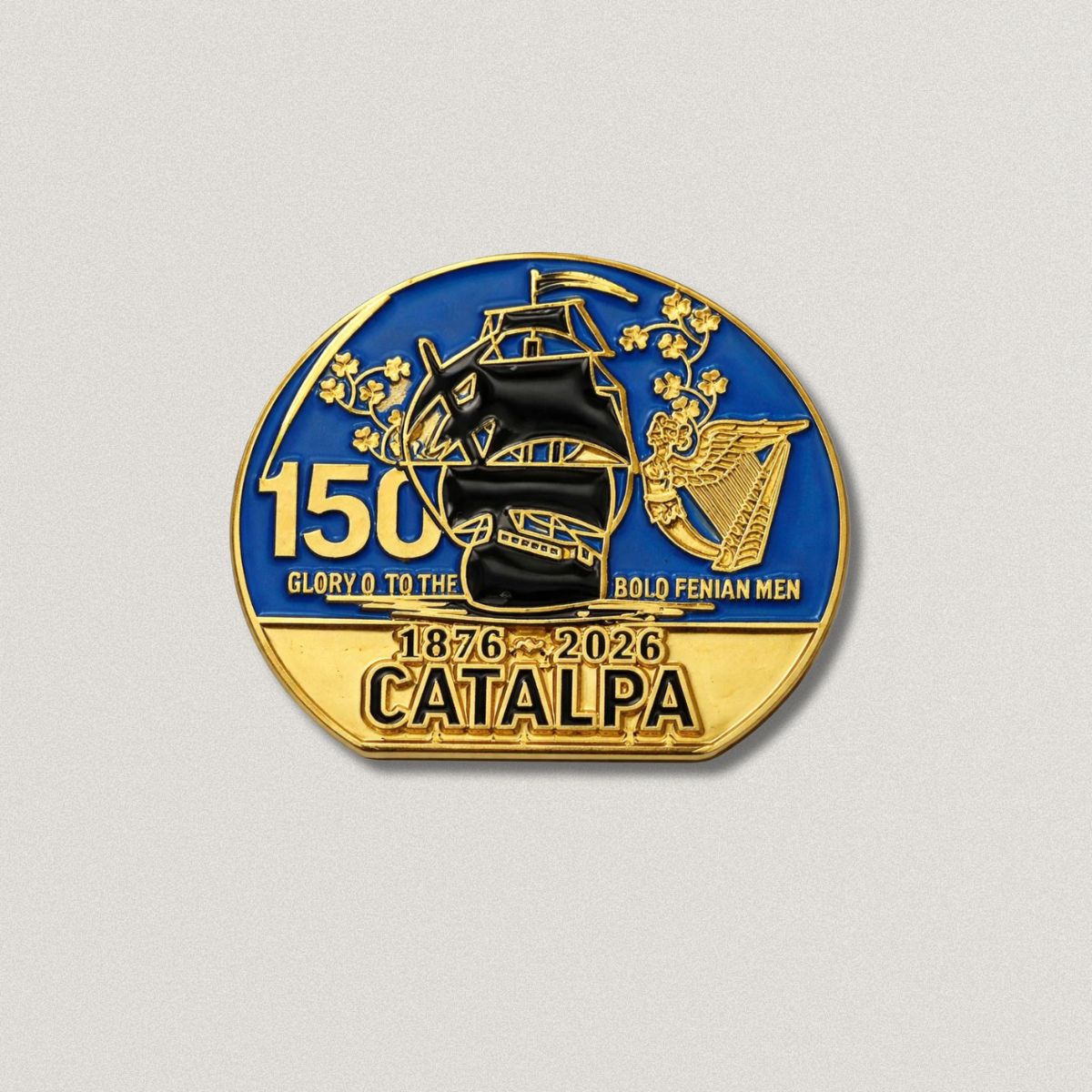 Catalpa 150th Anniversery Badge