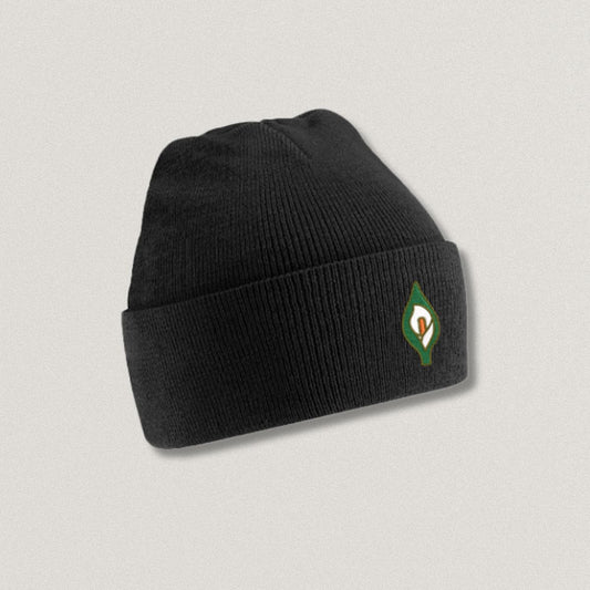 Easter Lily Beanie Black or Green
