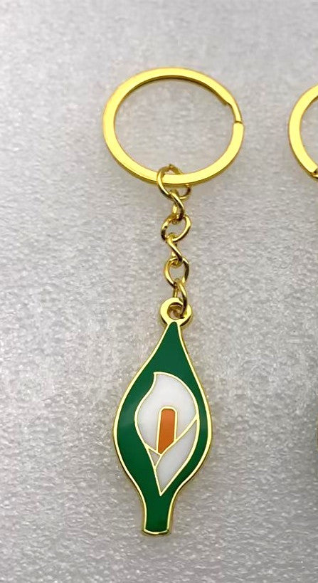 Easter Lily Keyring