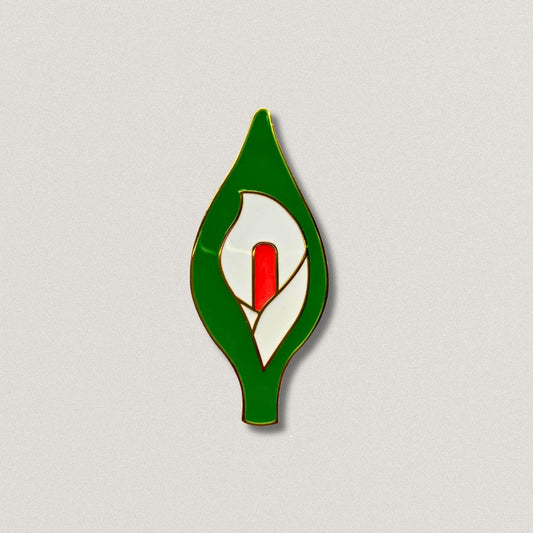 Easter Lily Metal Fridge Magnet