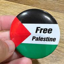 Free Palestine Button Badge