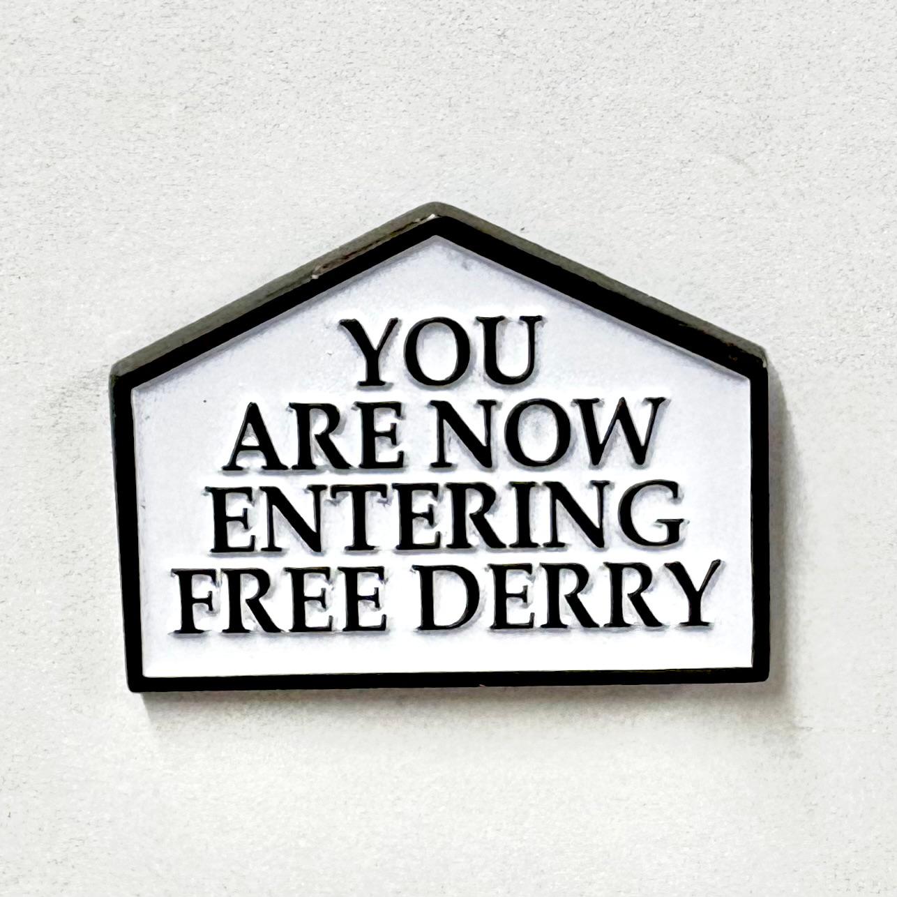 Free Derry Badge