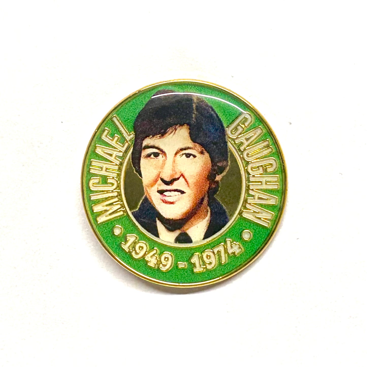 Michael Gaughan 50th Ann Badge