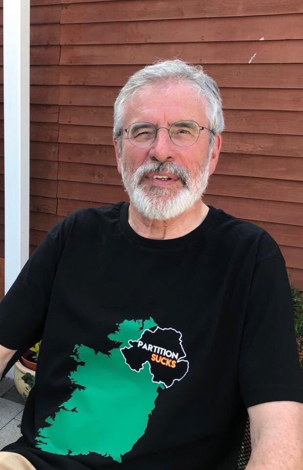 “Partition sucks. It doesn’t merit celebration.”

- Gerry Adams