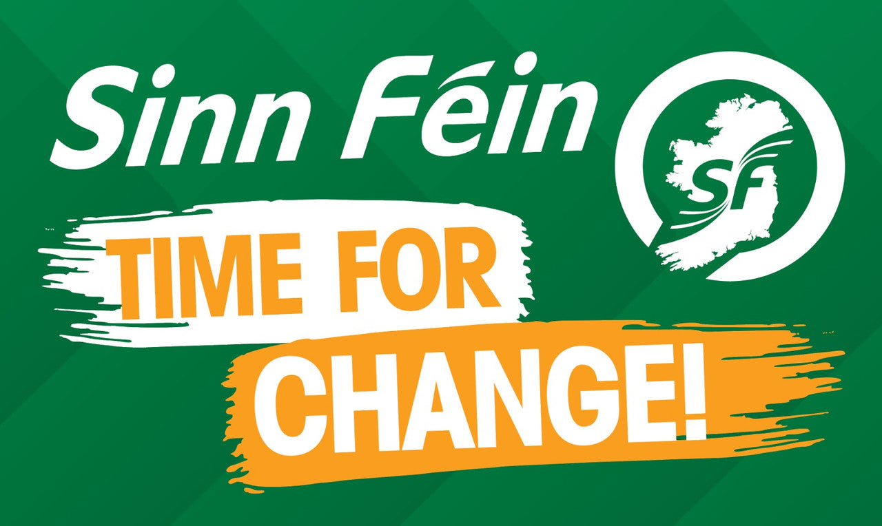 Time For Change! Sinn Féin Flag