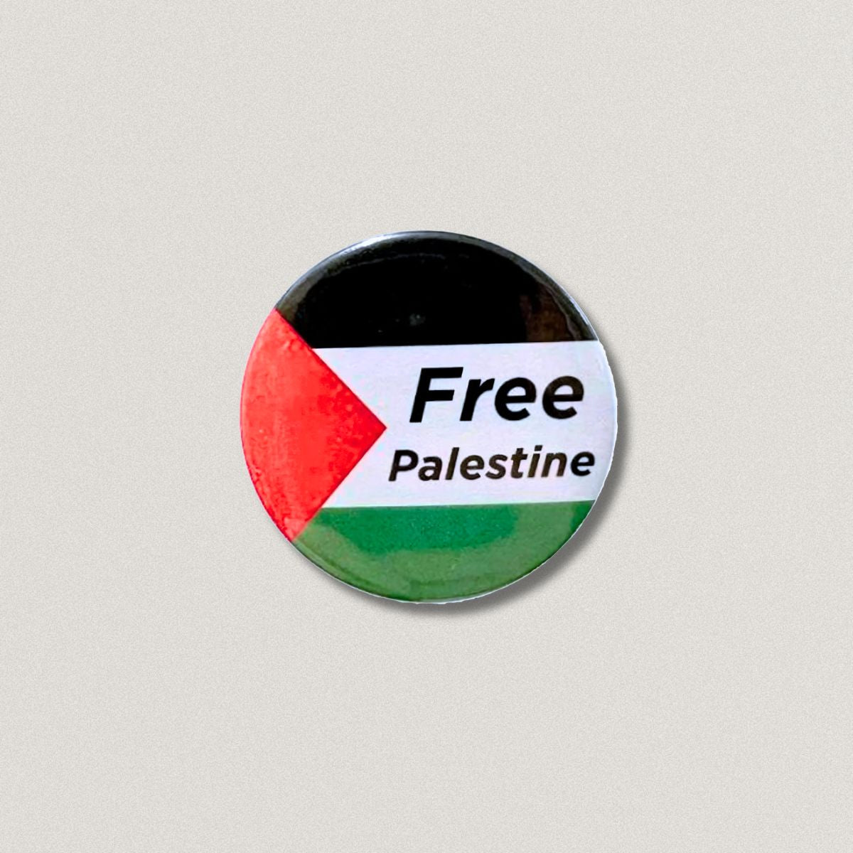 Free Palestine Button Badge
