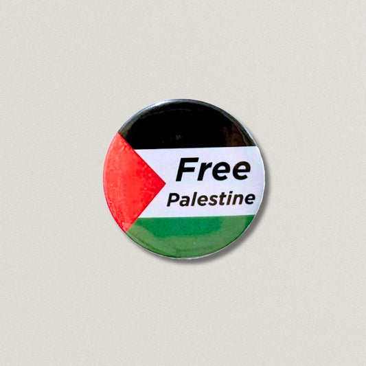 Free Palestine Button Badge