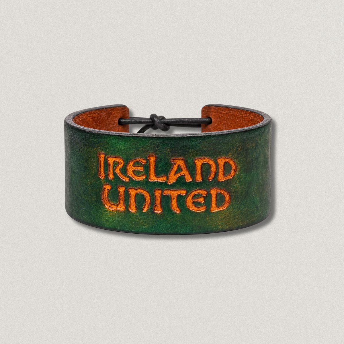 Ireland United Leather Wristband