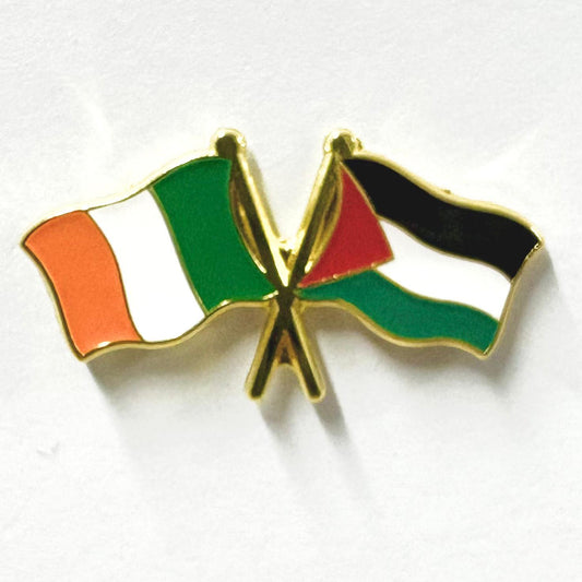 Ireland & Palestine badge