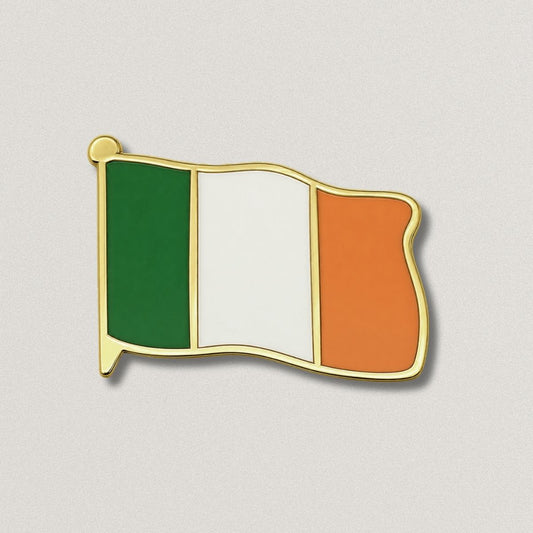 Irish Tricolour Badge