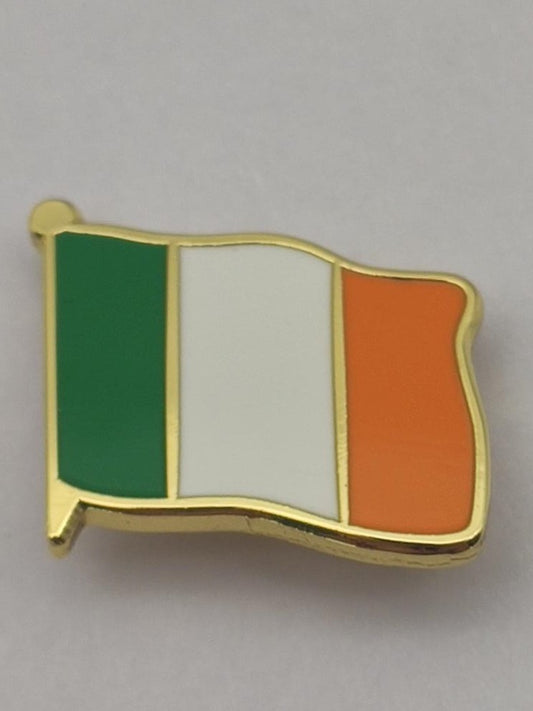 Irish Tricolour Badge