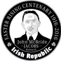 John MacBride 1916 Centenary Badge