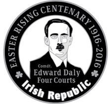 Edward Daly 1916 Centenary Badge