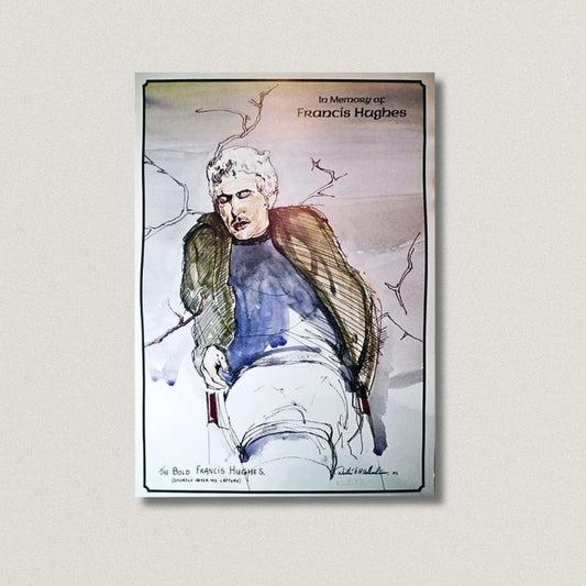 Limited edition Francis Hughes signed print