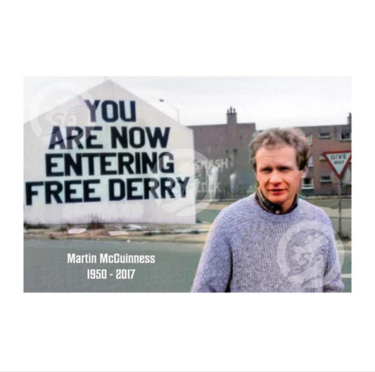 Martin McGuinness Photo - Leader, Comrade and Friend