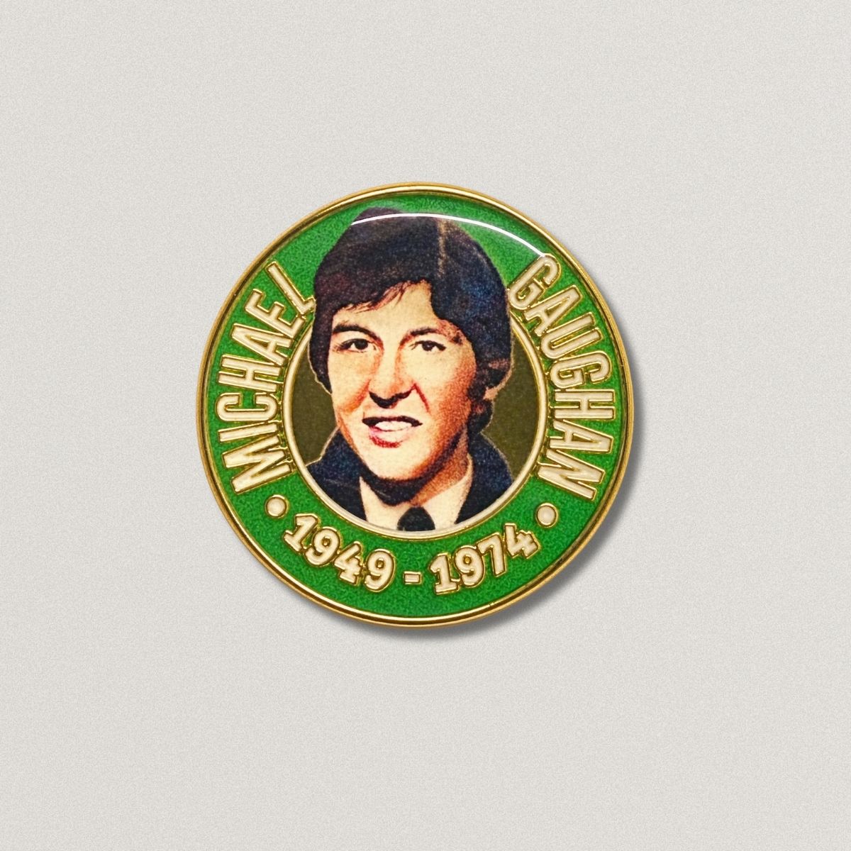 Michael Gaughan 50th Ann Badge