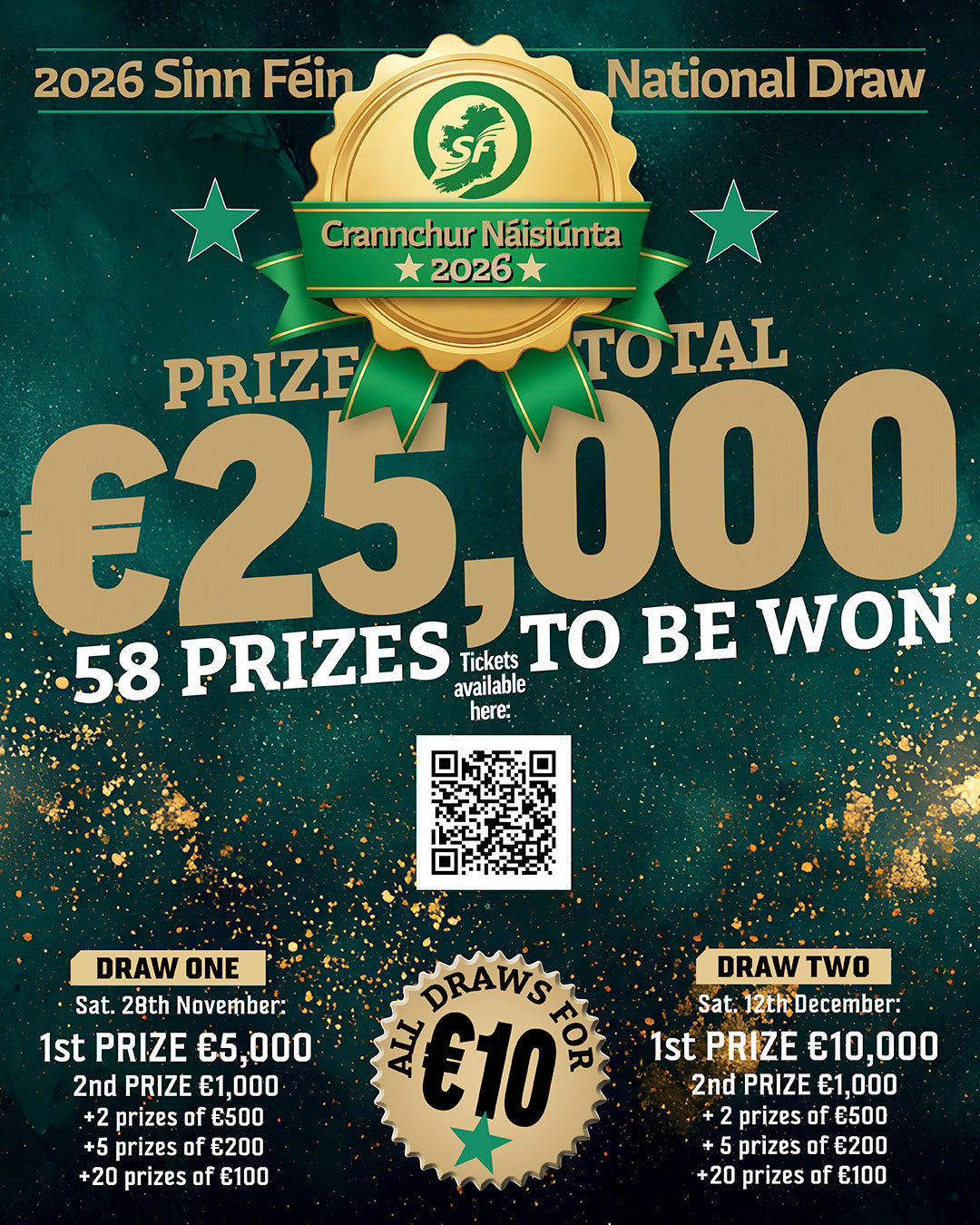 Sinn Féin National Draw 2026