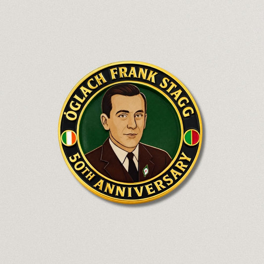 Óglach Frank Stagg 50th Ann Badge