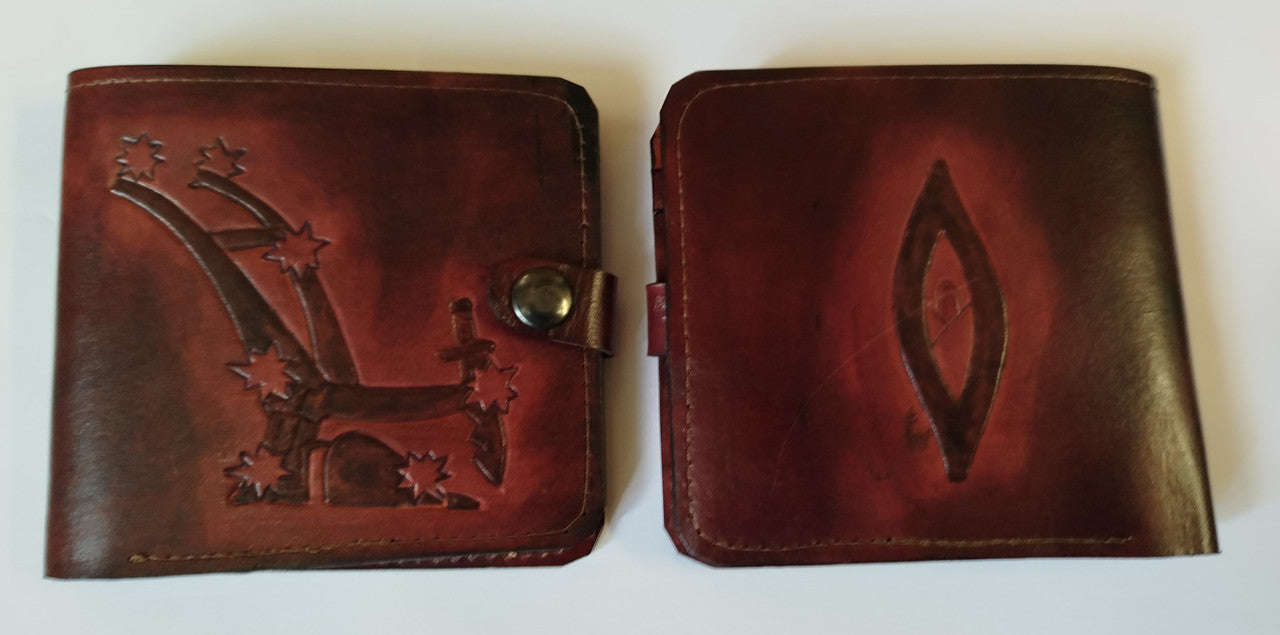 Handmade Leather Wallets  Made by Ex POW