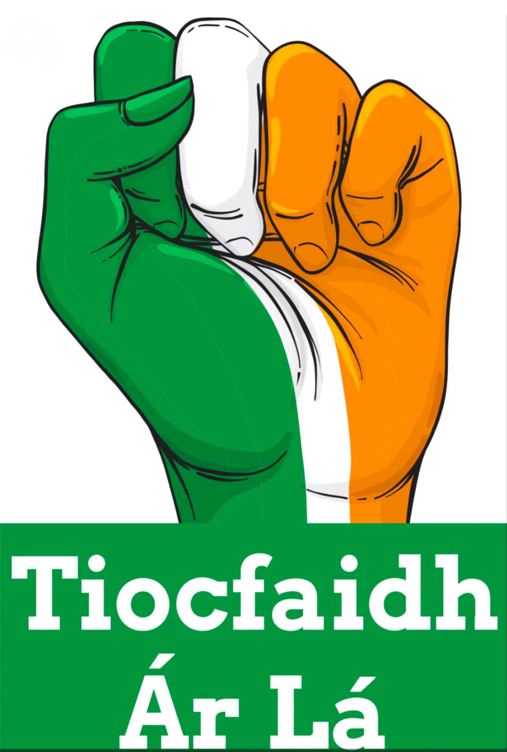 Tiocfaidh ár lá sticker