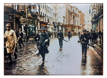 IRA Unit Patrol Grafton Street, Dublin, Ireland - 1922 Fridge Magnet