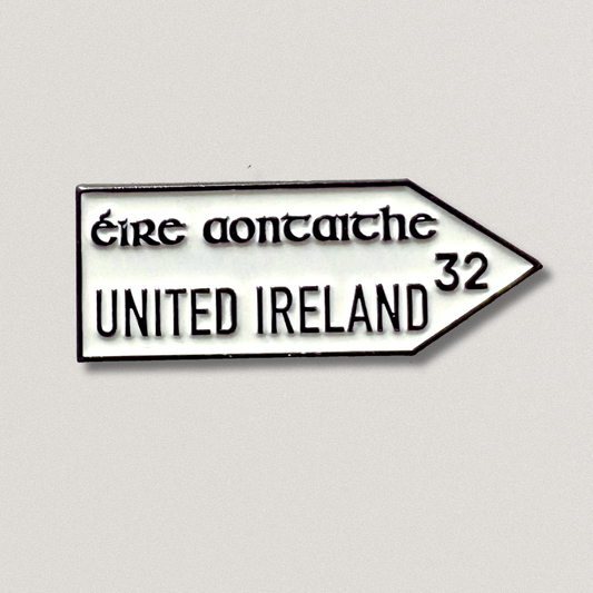 United Ireland Road Sign Badge (Redesign)