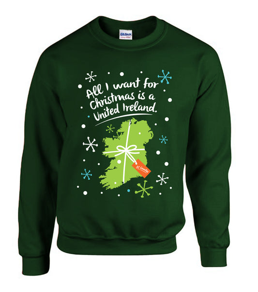 All I Want For Christmas Is a United Ireland Jumper