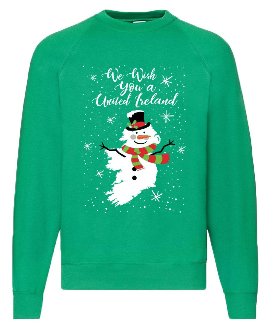 We Wish You A United Ireland Christmas Jumper