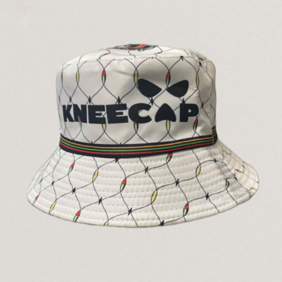 Kneecap Bucket Hat - Keffiyeh Style