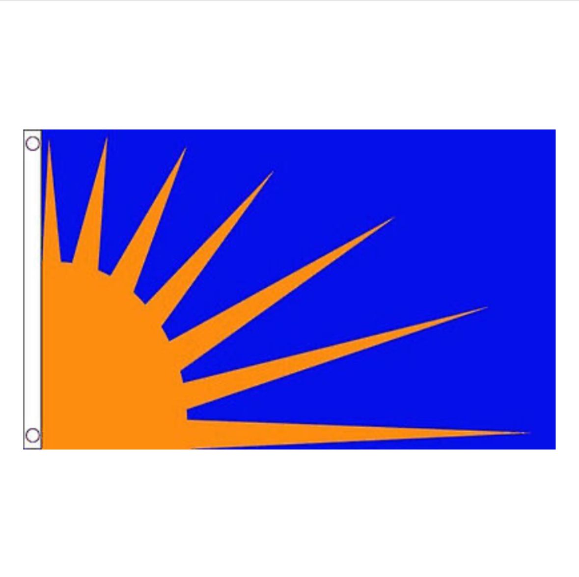 Sunburst/Fianna Éireann Flag